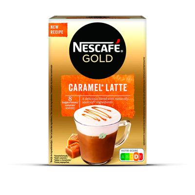 Nescafé Latte Caramel 8 Saq. 